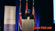 MP Tim Uppal at the 2010 Paul Yuzyk Award ceremony