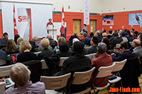 York West Centennial Medal ceremony