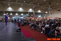 National Ethnic Press and Media Council of Canada pavilion at the 2016 CNE