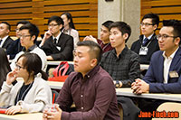 Paul Nguyen gives a keynote at the 2017 United Vietnamese Students' Association of Ontario (UVSA) Professional Mixer