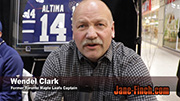 Wendel Clark visits Jane Finch Mall